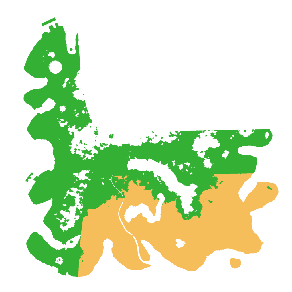 Biome Rust Map: Procedural Map, Size: 4000, Seed: 69761