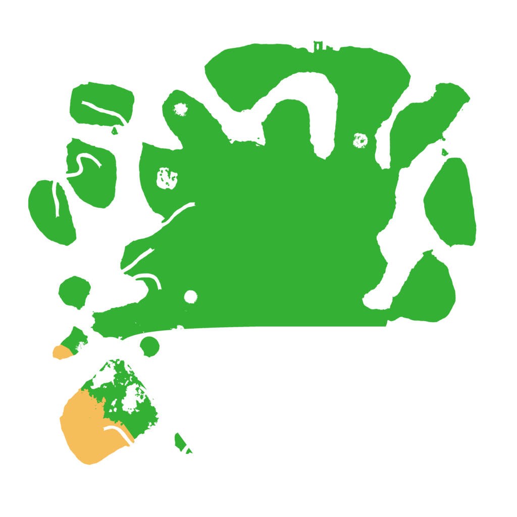 Biome Rust Map: Procedural Map, Size: 3550, Seed: 190260