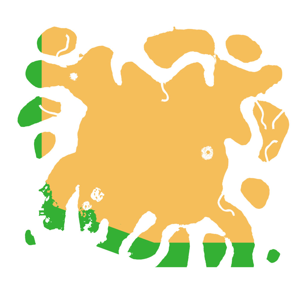 Biome Rust Map: Procedural Map, Size: 3550, Seed: 602885