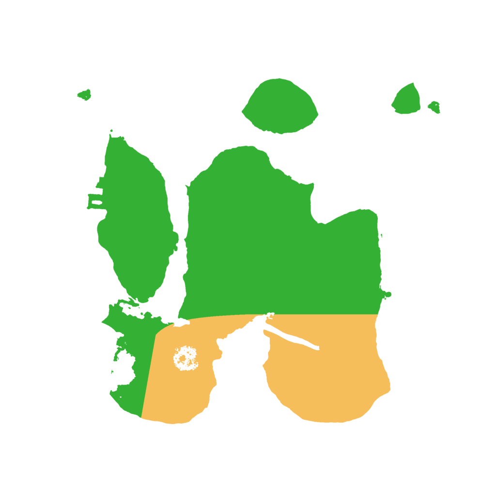 Biome Rust Map: Procedural Map, Size: 2000, Seed: 852102942