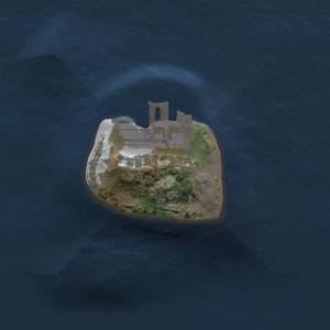 Thumbnail Rust Map: Procedural Map, Size: 1000, Seed: 12345, 4 Monuments