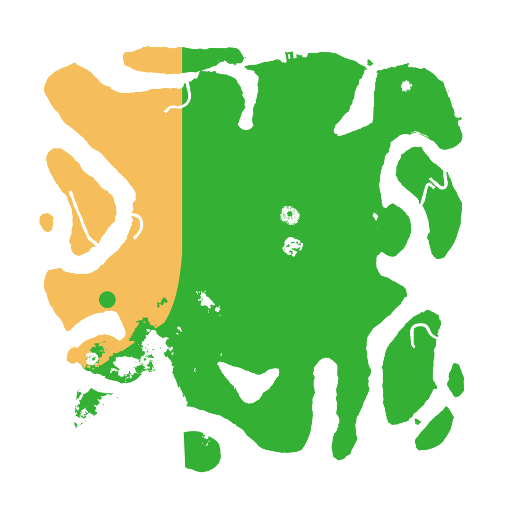 Biome Rust Map: Procedural Map, Size: 4000, Seed: 36540