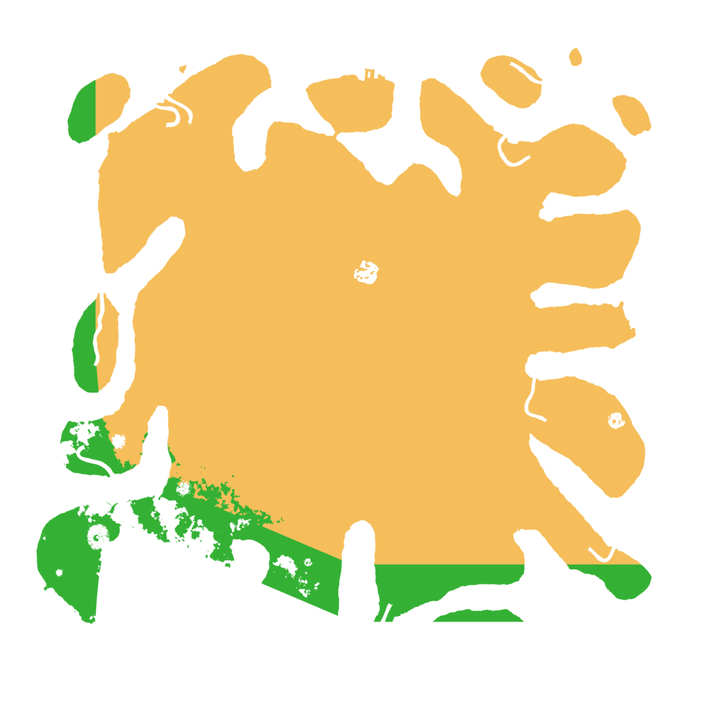 Biome Rust Map: Procedural Map, Size: 4500, Seed: 1240320557