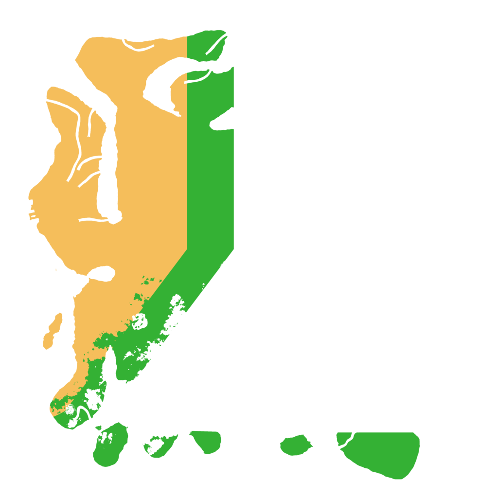 Biome Rust Map: Procedural Map, Size: 4500, Seed: 3878