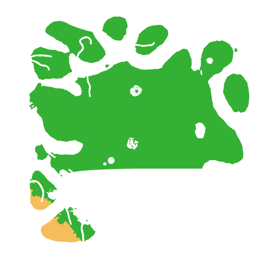 Biome Rust Map: Procedural Map, Size: 3550, Seed: 788288