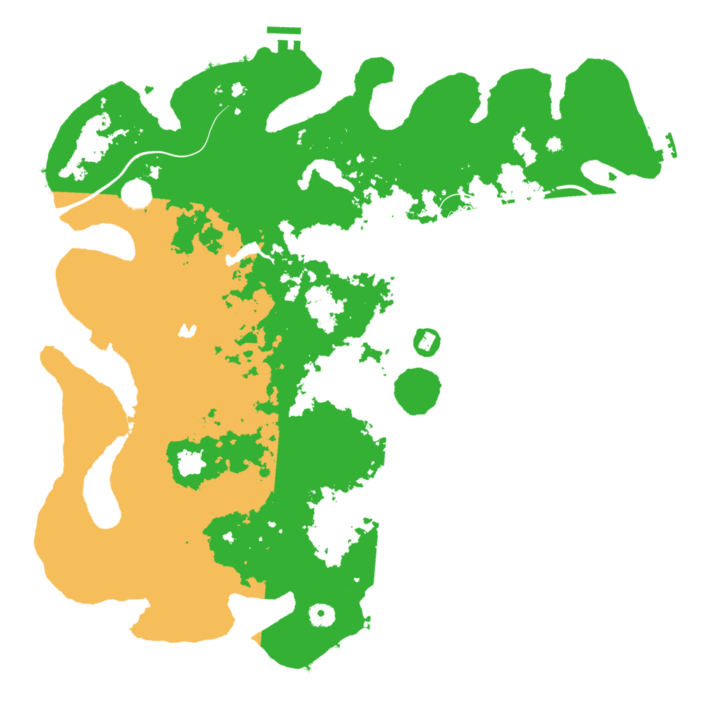 Biome Rust Map: Procedural Map, Size: 4250, Seed: 14427