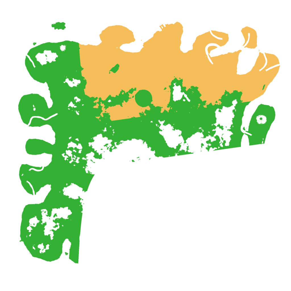 Biome Rust Map: Procedural Map, Size: 4500, Seed: 154892