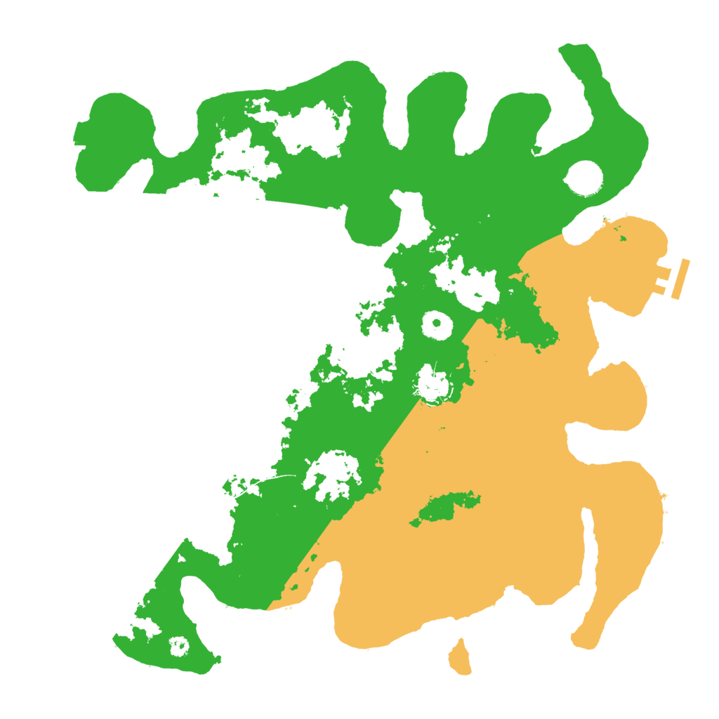 Biome Rust Map: Procedural Map, Size: 3550, Seed: 534773