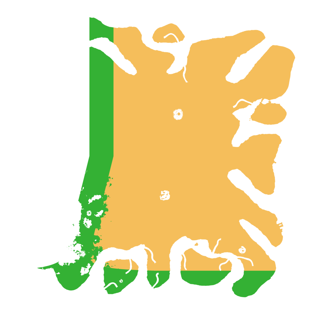Biome Rust Map: Procedural Map, Size: 4500, Seed: 1231072605