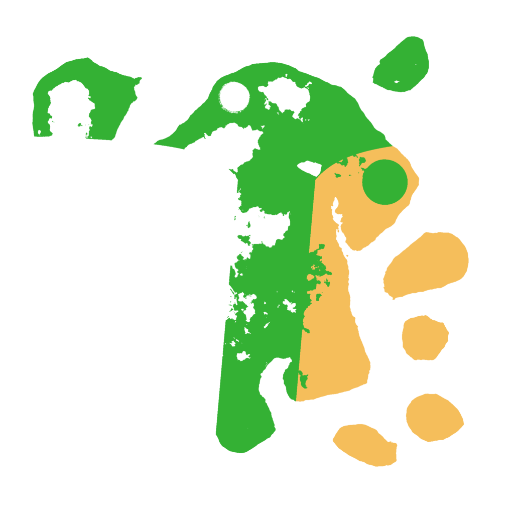 Biome Rust Map: Barren, Size: 3000, Seed: 31