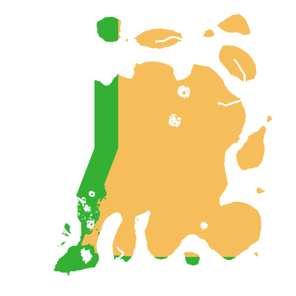 Biome Rust Map: Procedural Map, Size: 3550, Seed: 19788