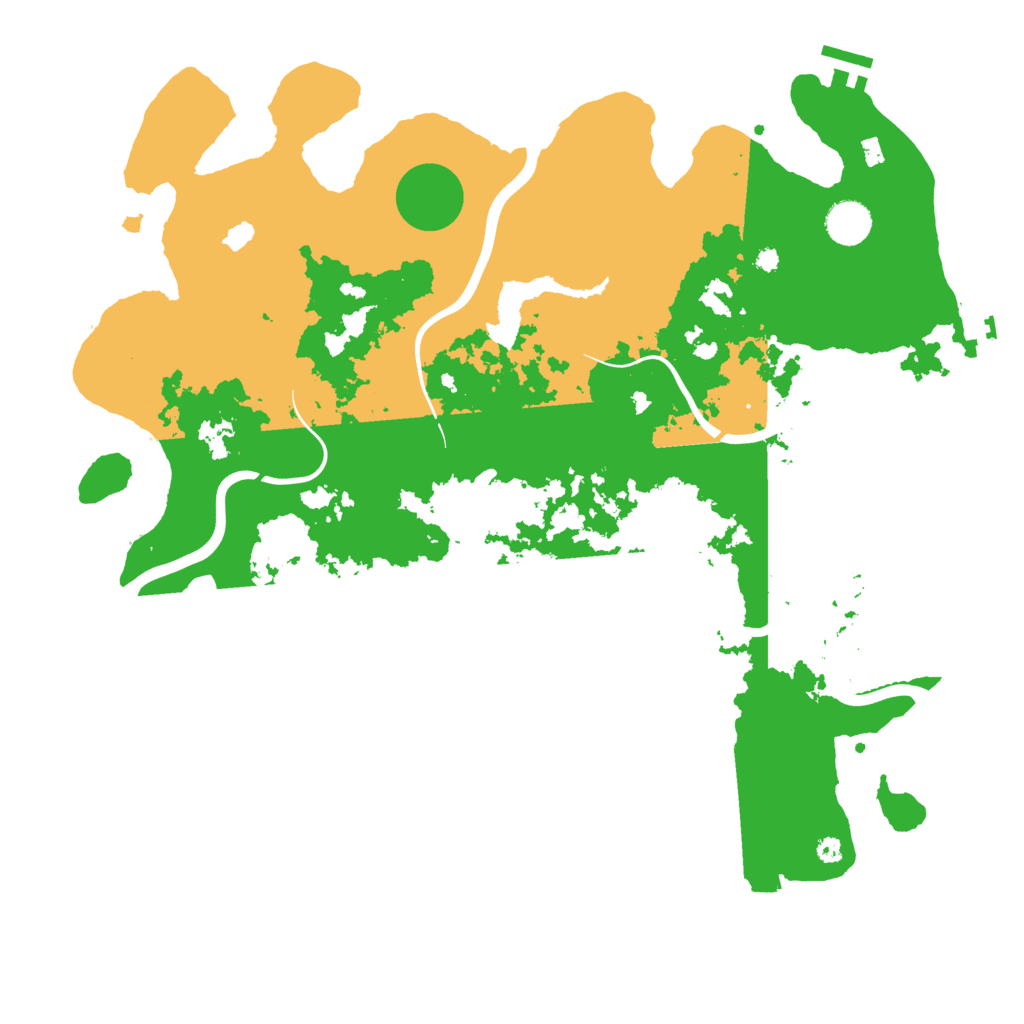 Biome Rust Map: Procedural Map, Size: 4000, Seed: 26838