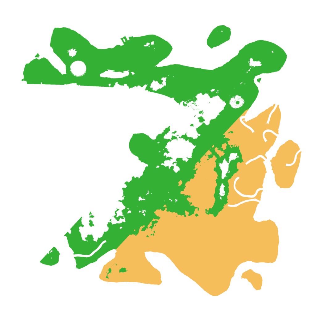Biome Rust Map: Procedural Map, Size: 3550, Seed: 962234