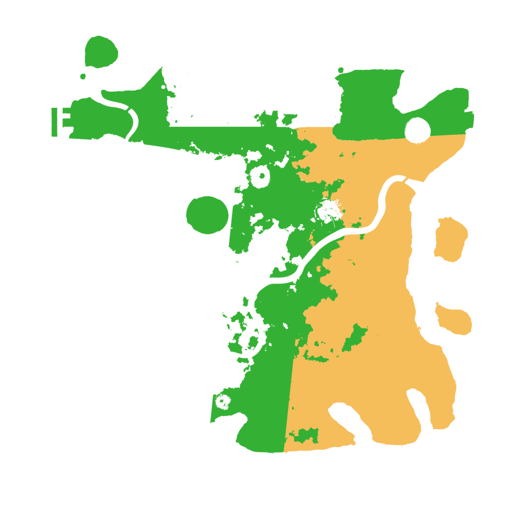 Biome Rust Map: Procedural Map, Size: 3550, Seed: 404865