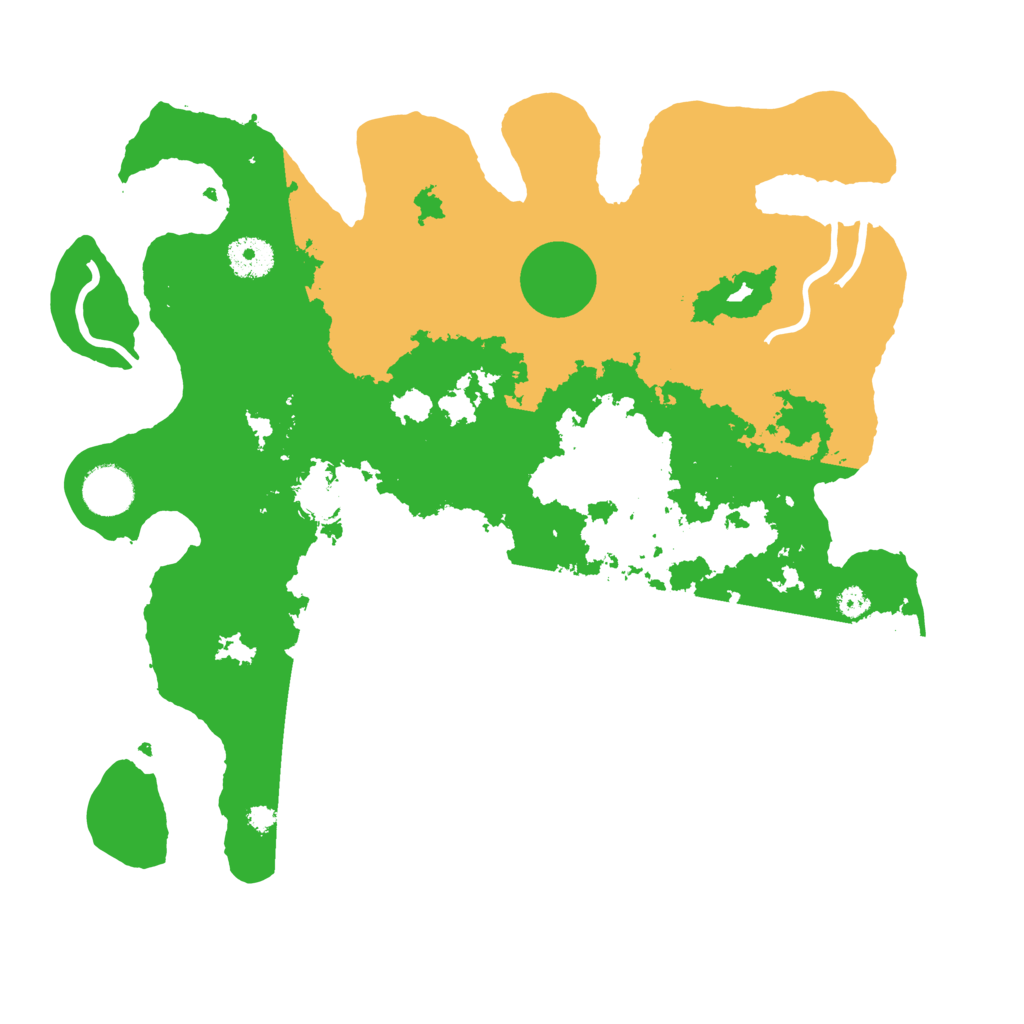 Biome Rust Map: Procedural Map, Size: 3550, Seed: 103132