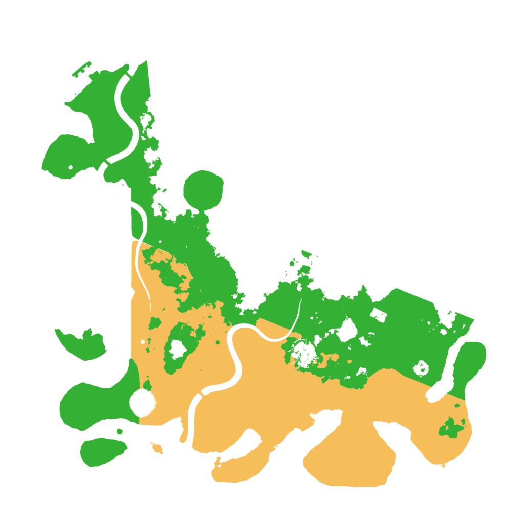 Biome Rust Map: Procedural Map, Size: 3550, Seed: 911875