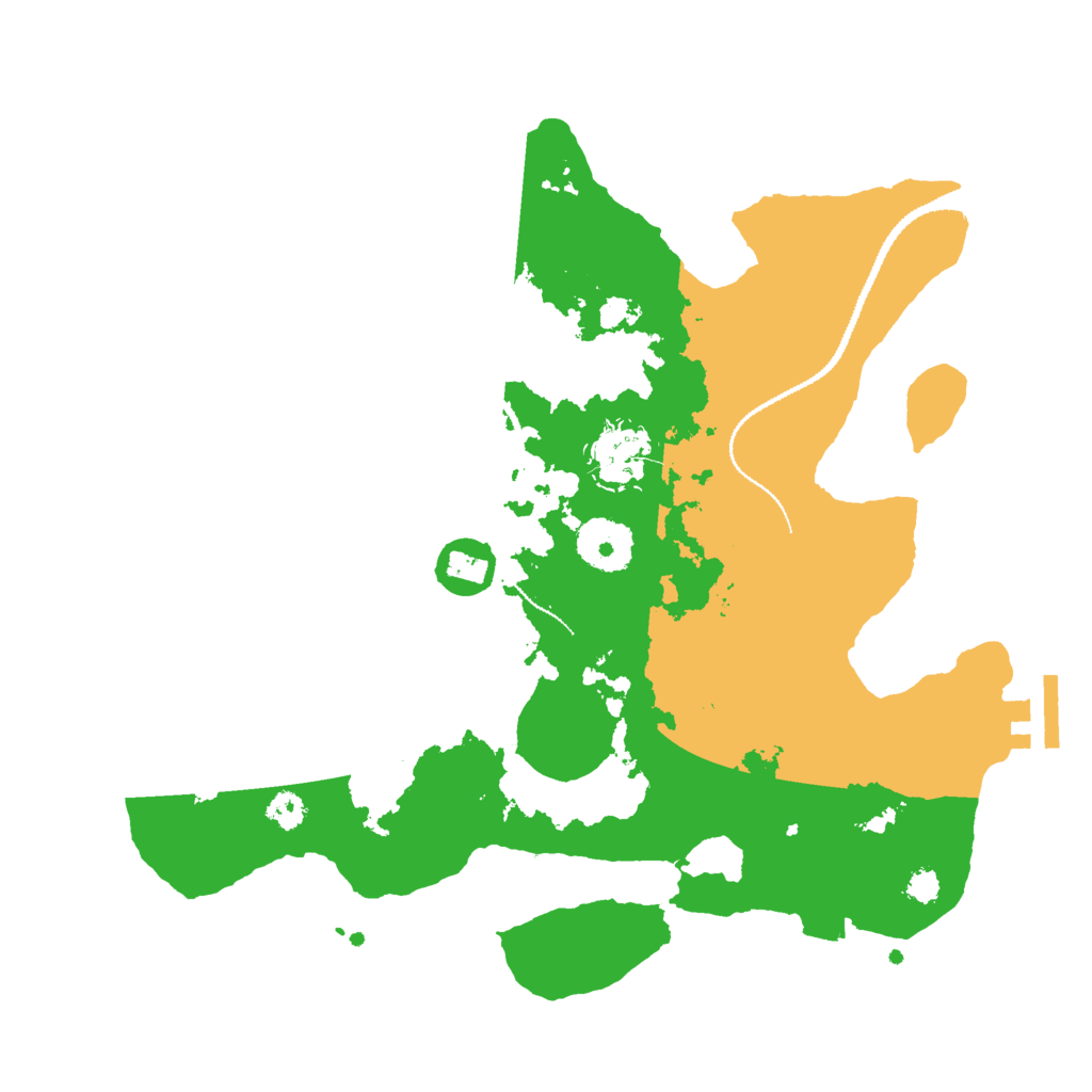Biome Rust Map: Procedural Map, Size: 3010, Seed: 1955005018