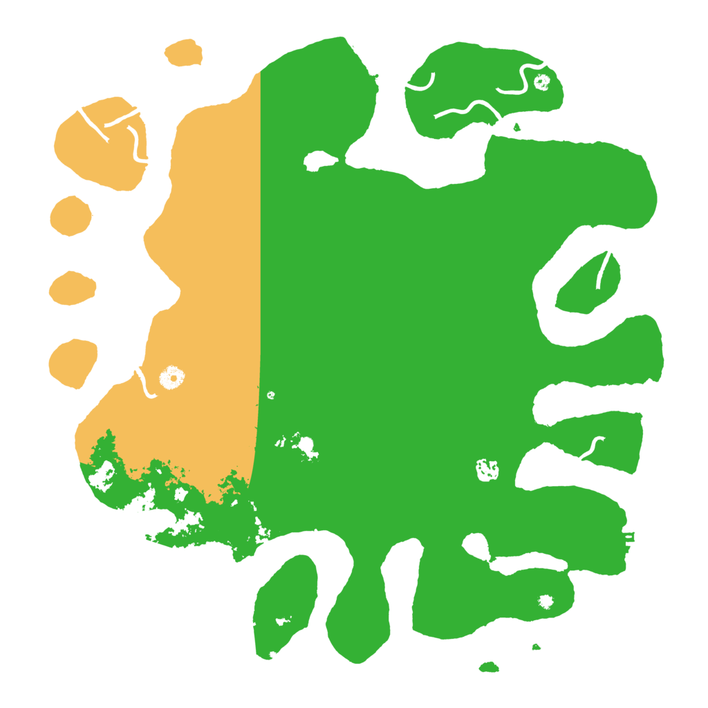 Biome Rust Map: Procedural Map, Size: 4500, Seed: 14351