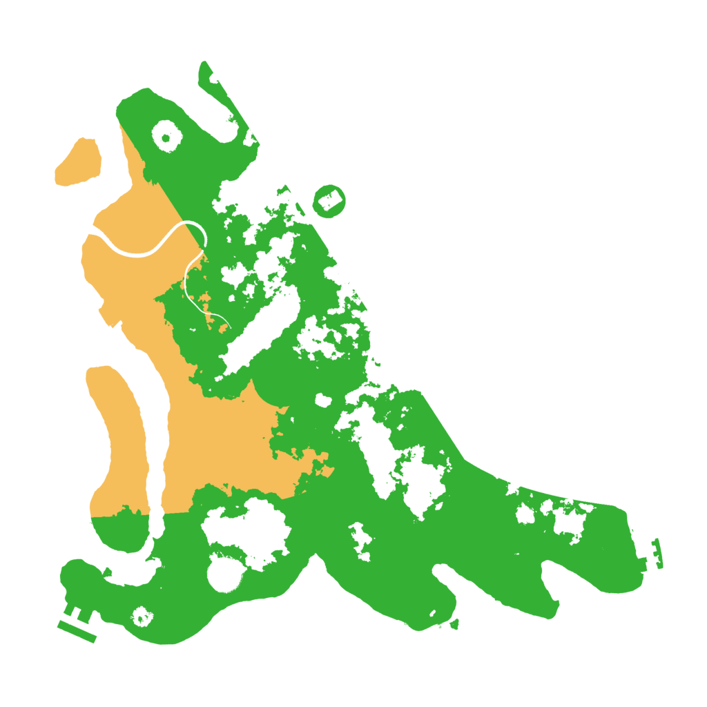 Biome Rust Map: Procedural Map, Size: 3550, Seed: 772737