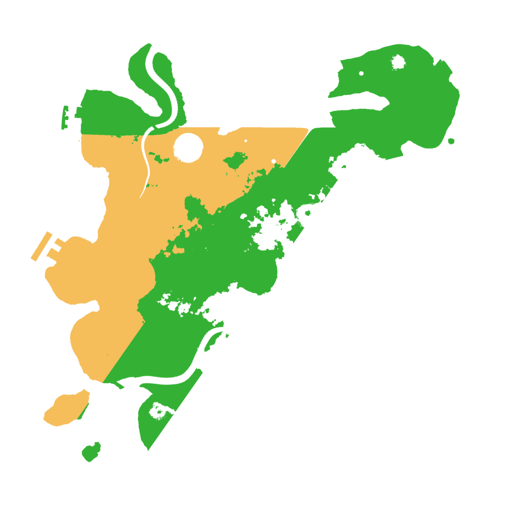 Biome Rust Map: Procedural Map, Size: 3236, Seed: 211