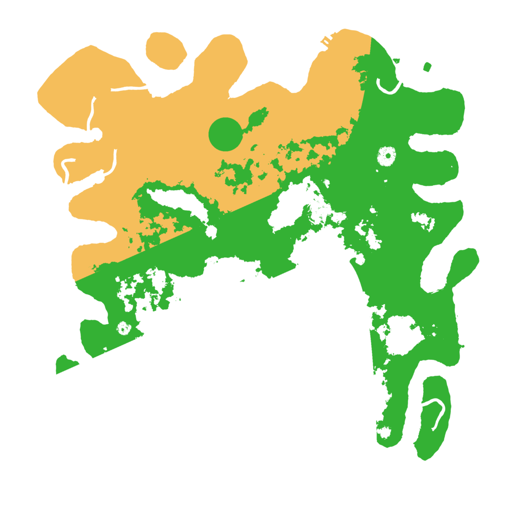 Biome Rust Map: Procedural Map, Size: 4000, Seed: 125628