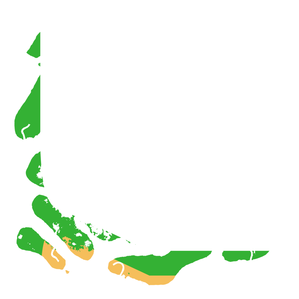 Biome Rust Map: Procedural Map, Size: 4000, Seed: 614337