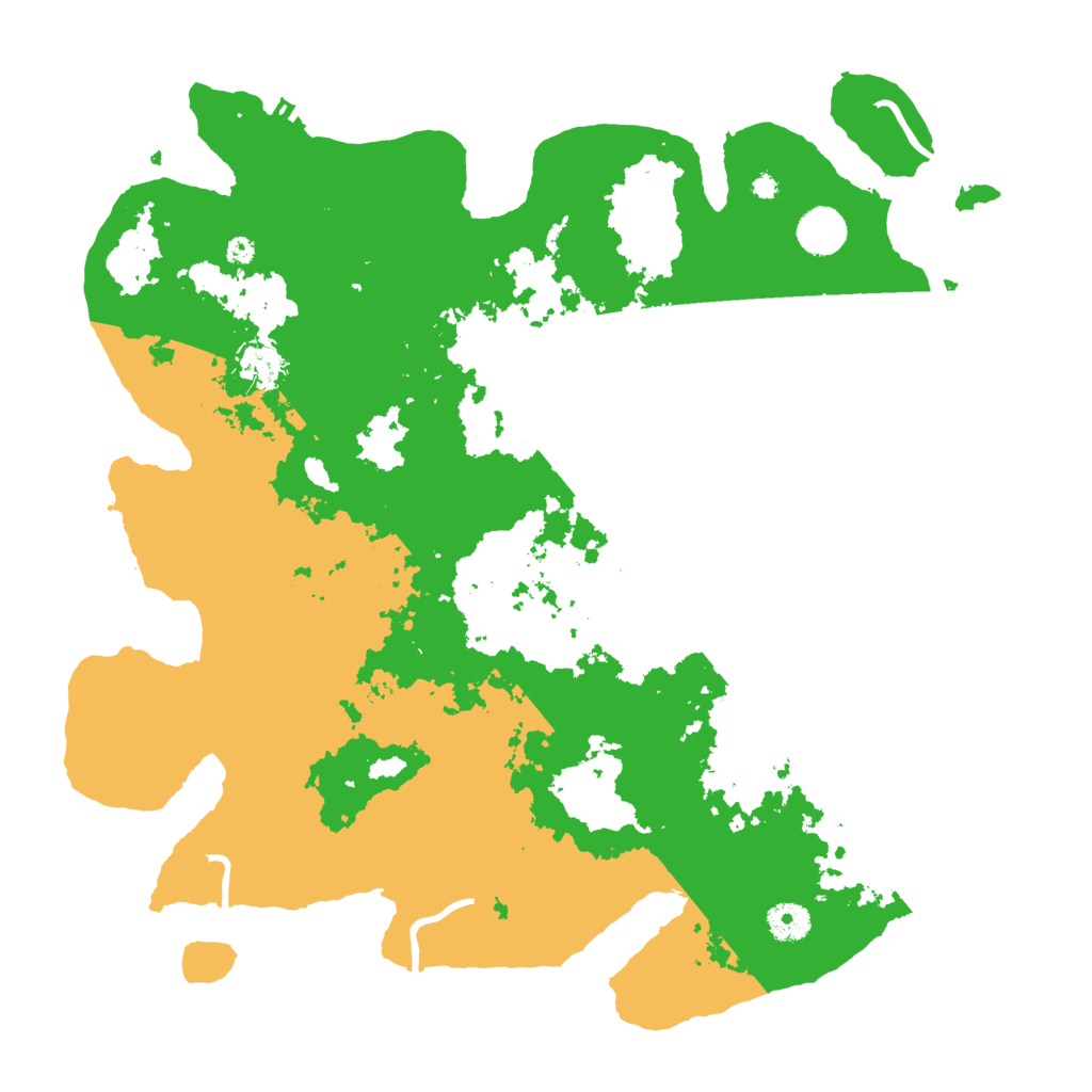 Biome Rust Map: Procedural Map, Size: 4000, Seed: 2327