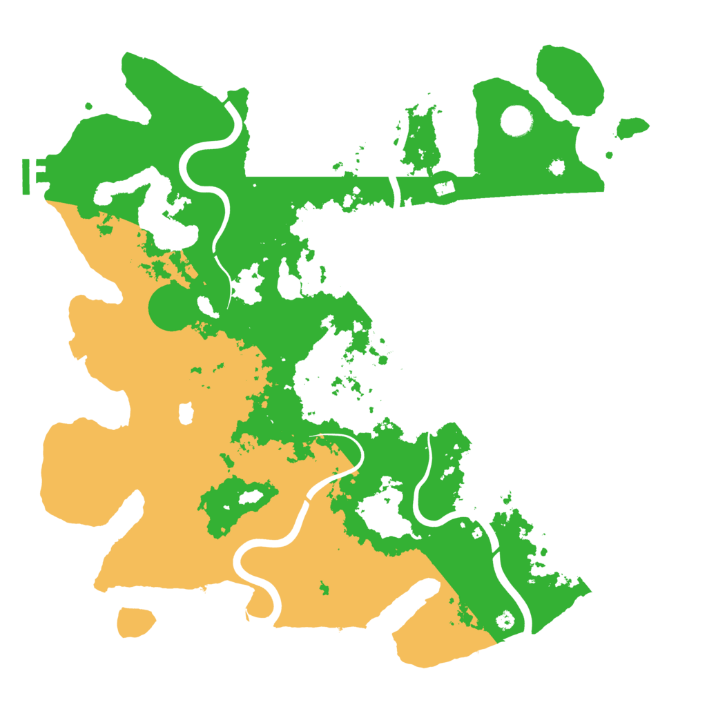 Biome Rust Map: Procedural Map, Size: 4000, Seed: 2327