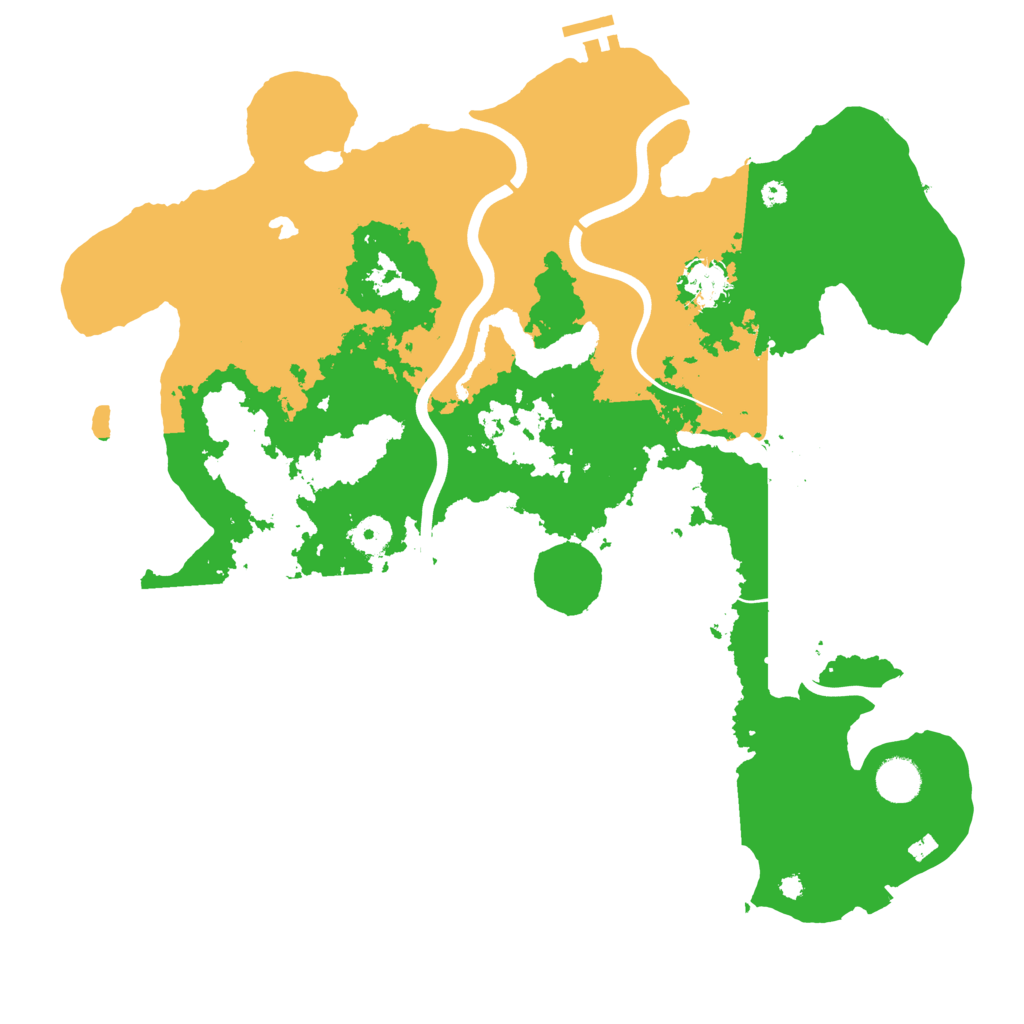 Biome Rust Map: Procedural Map, Size: 4000, Seed: 862262