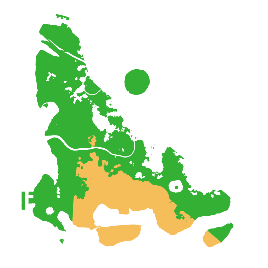 Biome Rust Map: Procedural Map, Size: 3000, Seed: 698651463