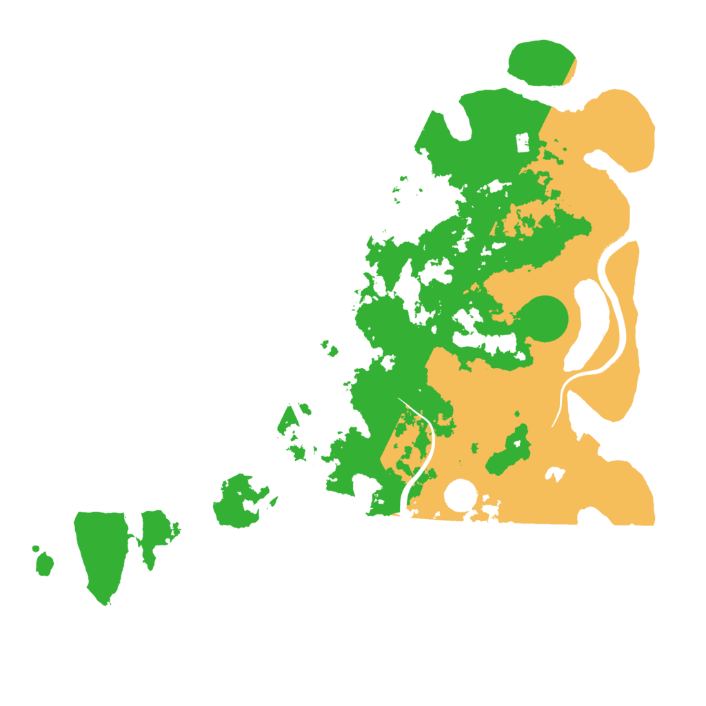 Biome Rust Map: Procedural Map, Size: 4000, Seed: 64895