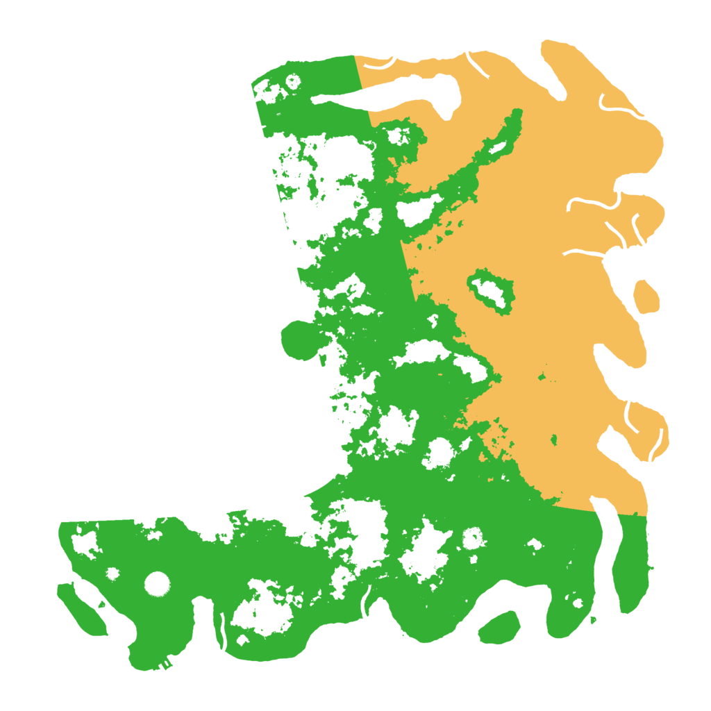 Biome Rust Map: Procedural Map, Size: 5000, Seed: 25122021