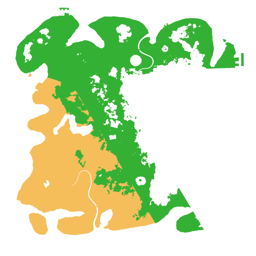 Biome Rust Map: Procedural Map, Size: 4000, Seed: 754913