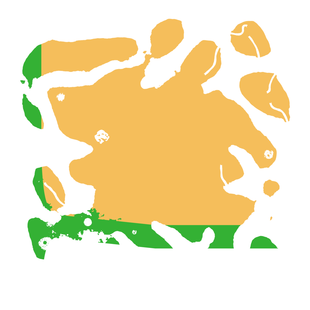 Biome Rust Map: Procedural Map, Size: 3500, Seed: 48057893