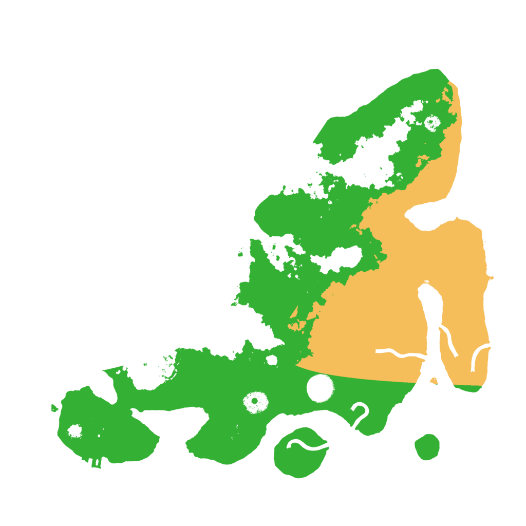 Biome Rust Map: Procedural Map, Size: 3450, Seed: 979919