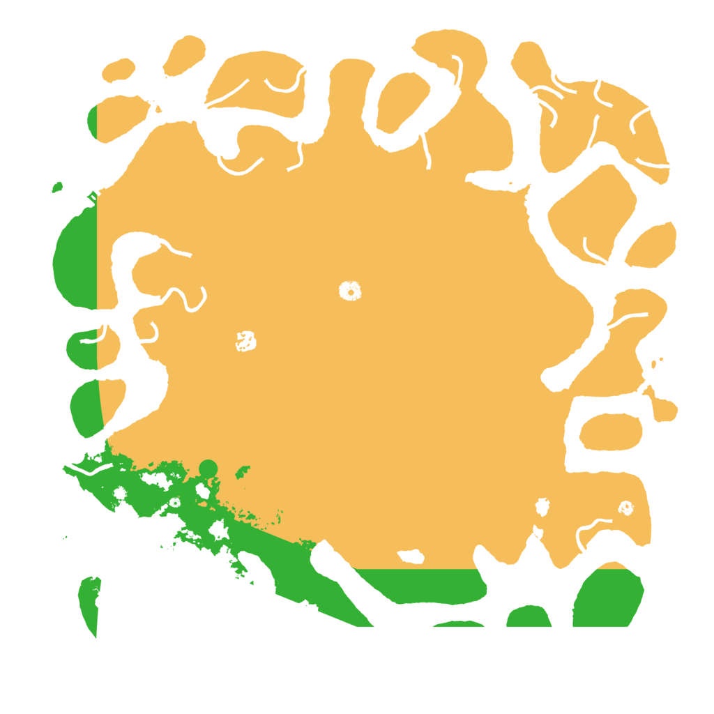 Biome Rust Map: Procedural Map, Size: 5000, Seed: 1253598221