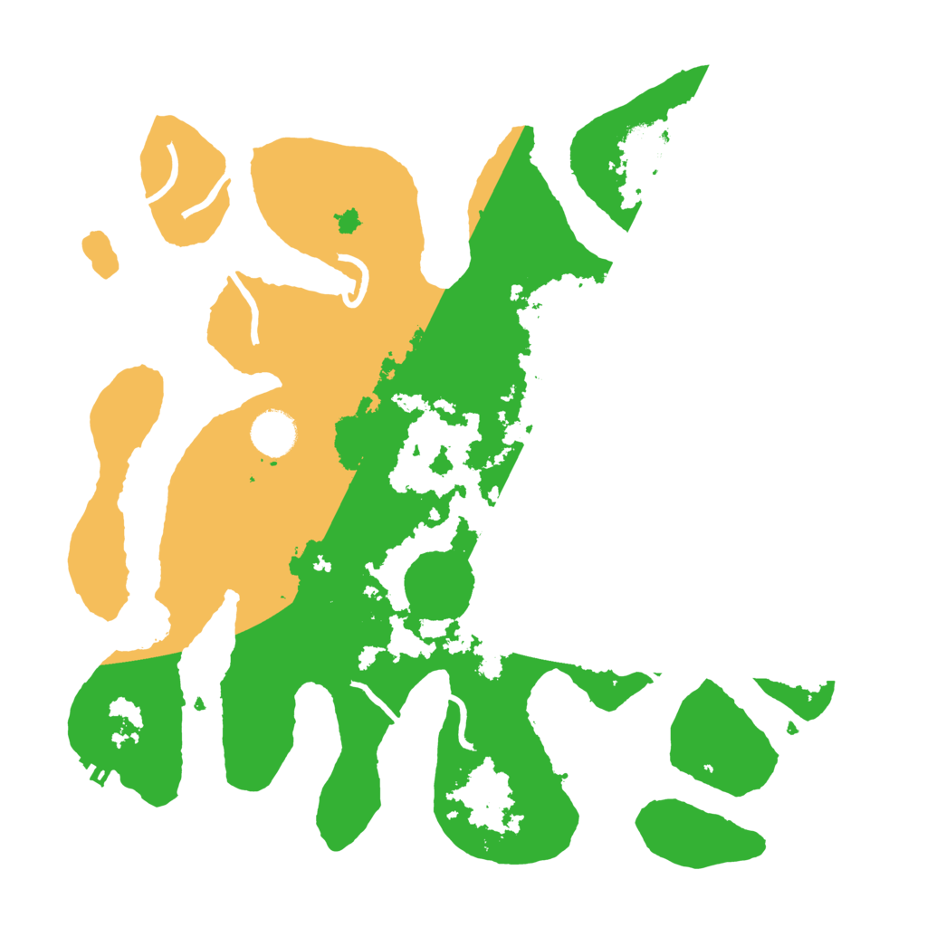 Biome Rust Map: Procedural Map, Size: 3600, Seed: 3301897