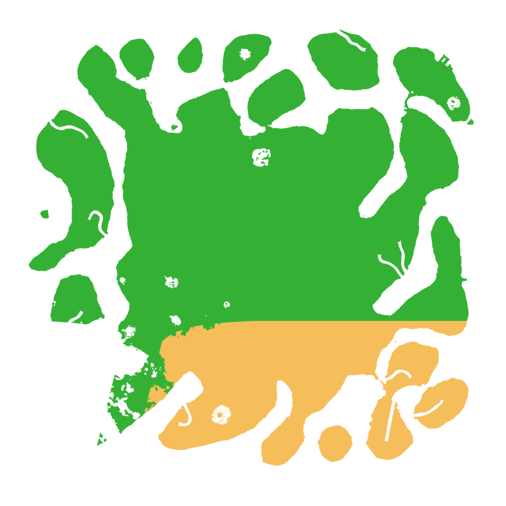 Biome Rust Map: Procedural Map, Size: 4000, Seed: 135352