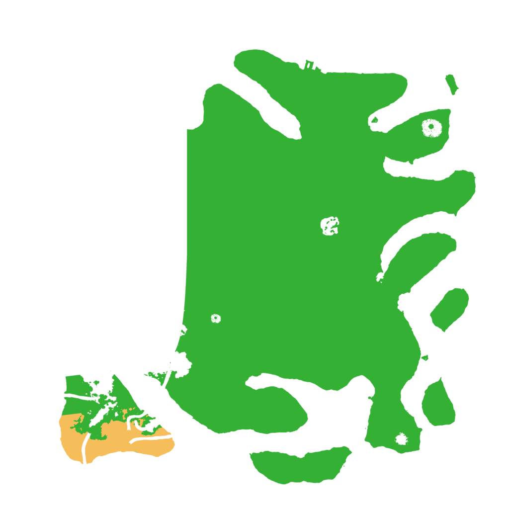 Biome Rust Map: Procedural Map, Size: 3950, Seed: 1096479012