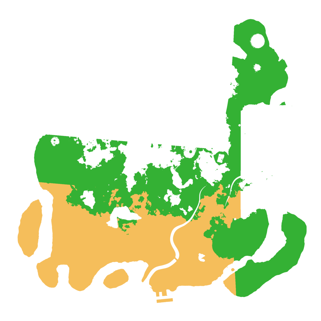 Biome Rust Map: Procedural Map, Size: 4000, Seed: 7289100
