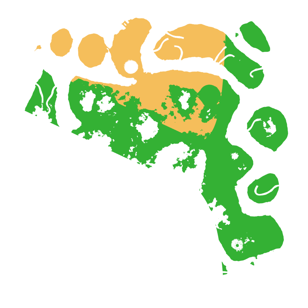 Biome Rust Map: Procedural Map, Size: 4000, Seed: 459084