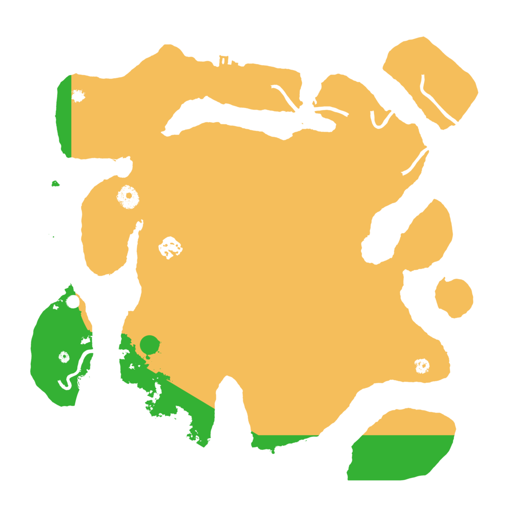 Biome Rust Map: Procedural Map, Size: 3550, Seed: 937184