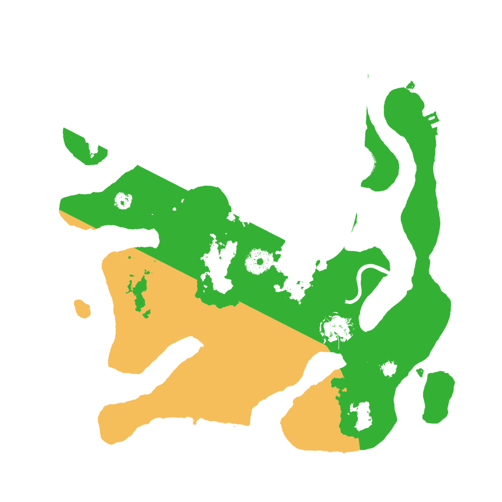 Biome Rust Map: Procedural Map, Size: 3000, Seed: 899590327