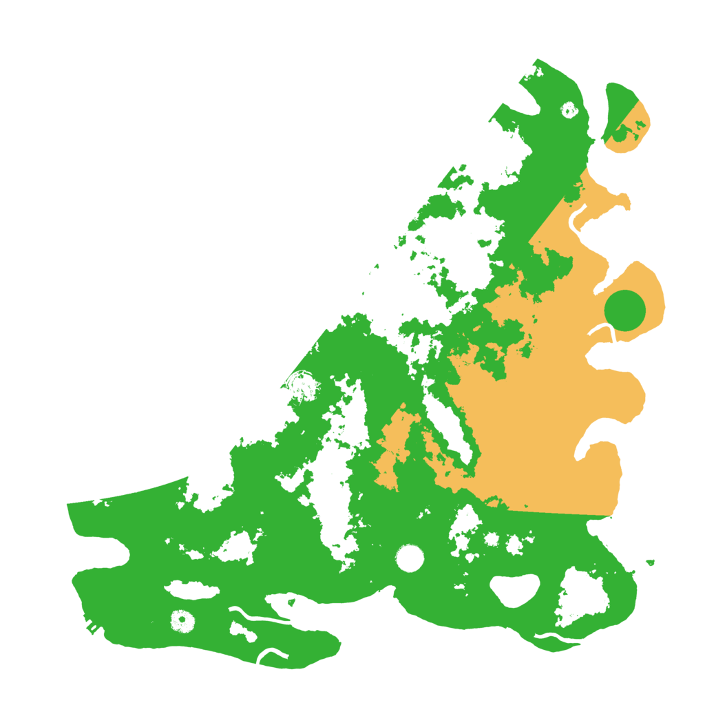 Biome Rust Map: Procedural Map, Size: 4500, Seed: 129988