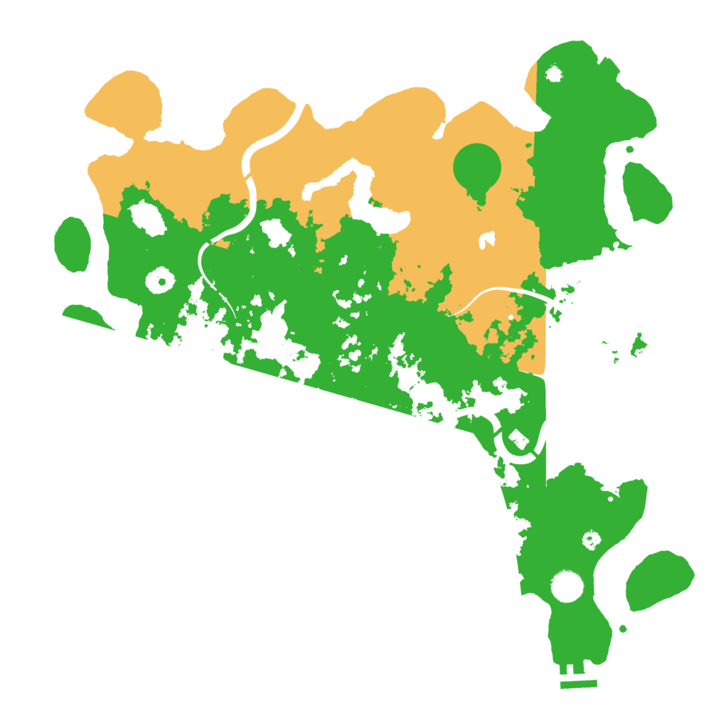 Biome Rust Map: Procedural Map, Size: 4000, Seed: 810241