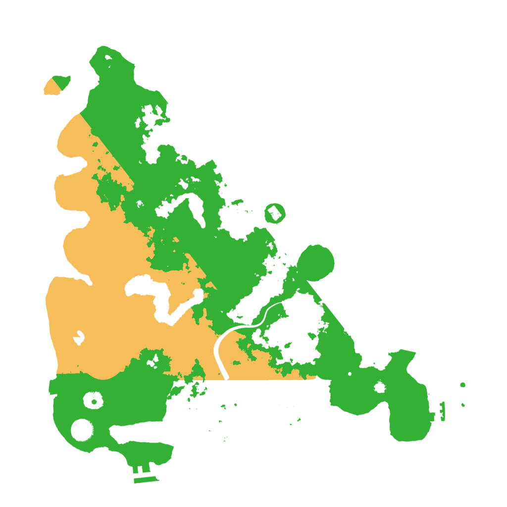 Biome Rust Map: Procedural Map, Size: 4000, Seed: 183670