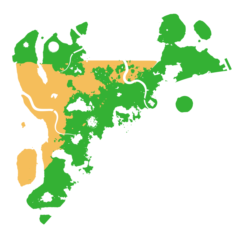 Biome Rust Map: Procedural Map, Size: 4000, Seed: 747655