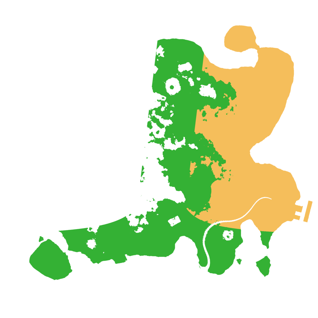Biome Rust Map: Procedural Map, Size: 3000, Seed: 1973360304