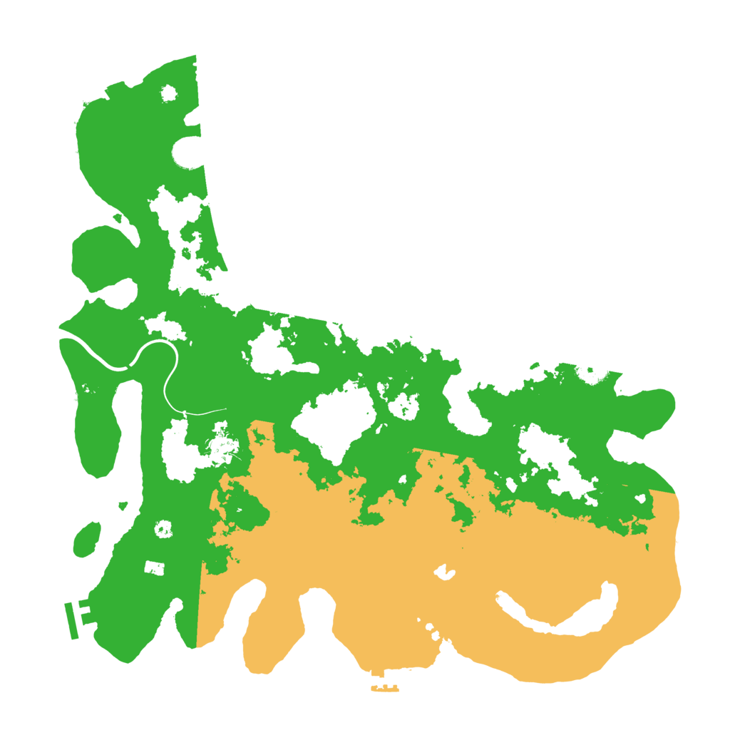 Biome Rust Map: Procedural Map, Size: 4000, Seed: 74817