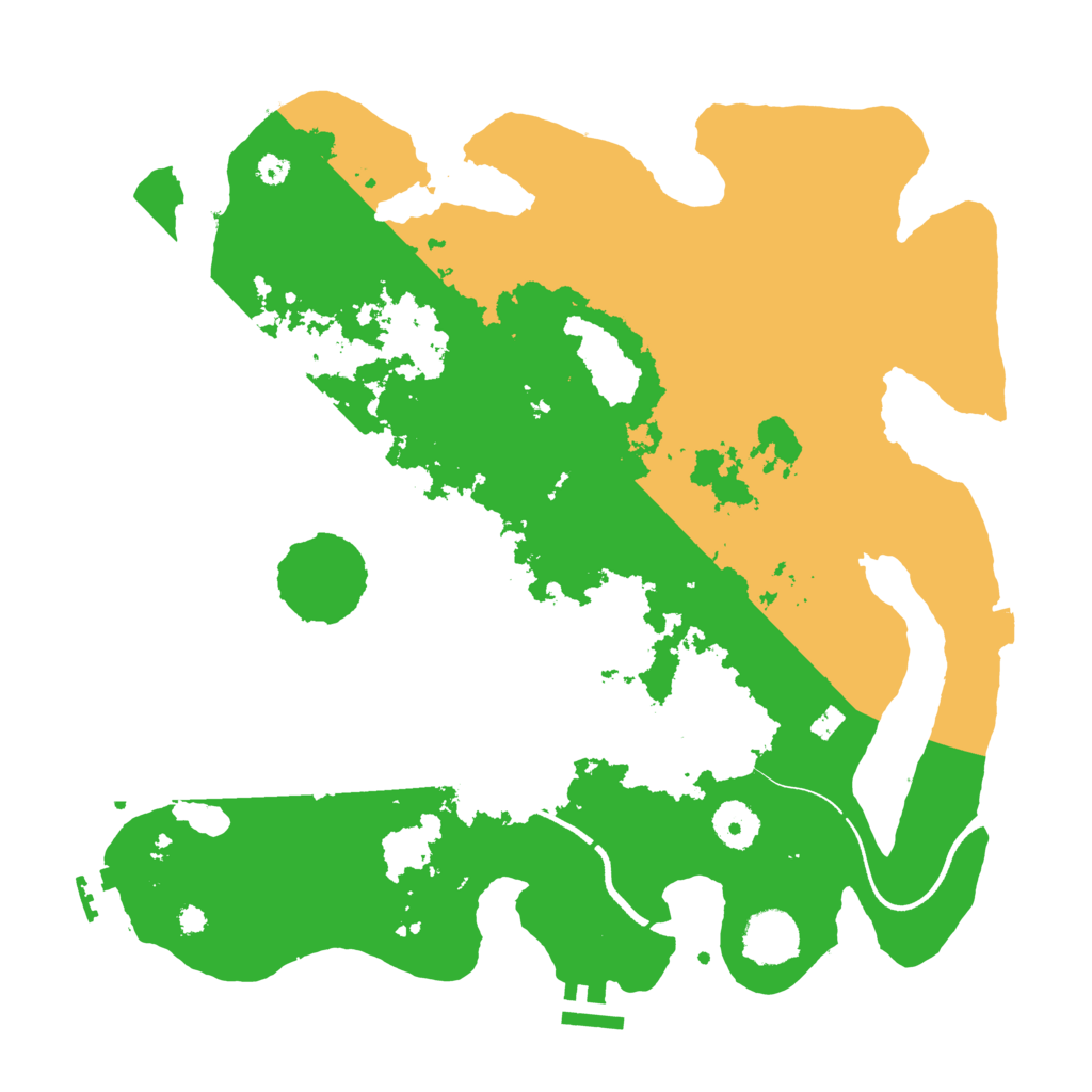 Biome Rust Map: Procedural Map, Size: 3550, Seed: 224871